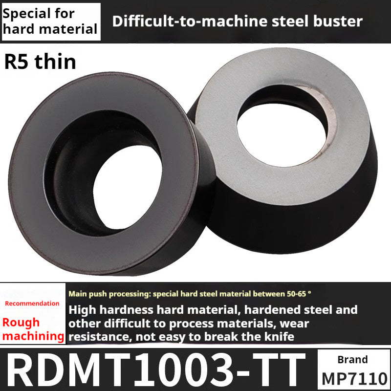 2036-CNC milling inserts, RPMW carbide R5 machining center, R4 milling machine, R6 milling inserts, RPMT round cutter cutters Shandong Denso Pricision Tools Co.,Ltd.